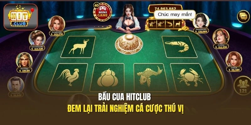 Bầu Cua HITCLUB – Giải Trí 6 Linh Vật, Mở Bát Đầy Bất Ngờ 1 Bầu Cua HITCLUB đem lại trải nghiệm cá cược thú vị