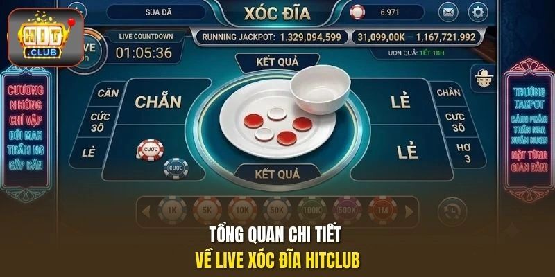 Live Xóc Đĩa HITCLUB | Tất Tần Tật Thông Tin Từ A - Z 1 Tổng quan chi tiết về Live Xóc Đĩa HITCLUB